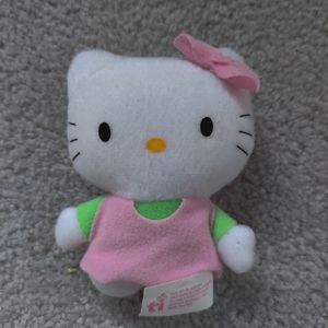 Mini Hello Kitty plush stuffed animal